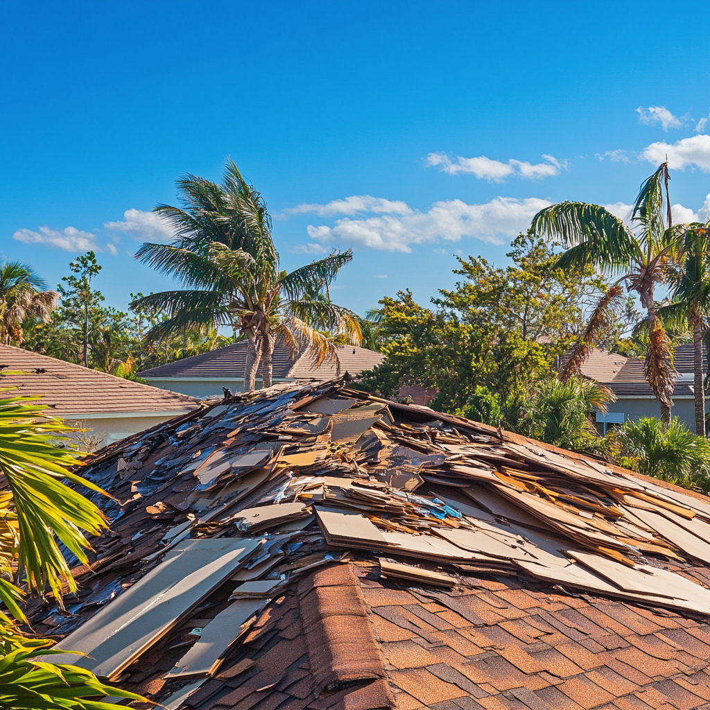 hurricane roof leak repair New Smyrna Beach